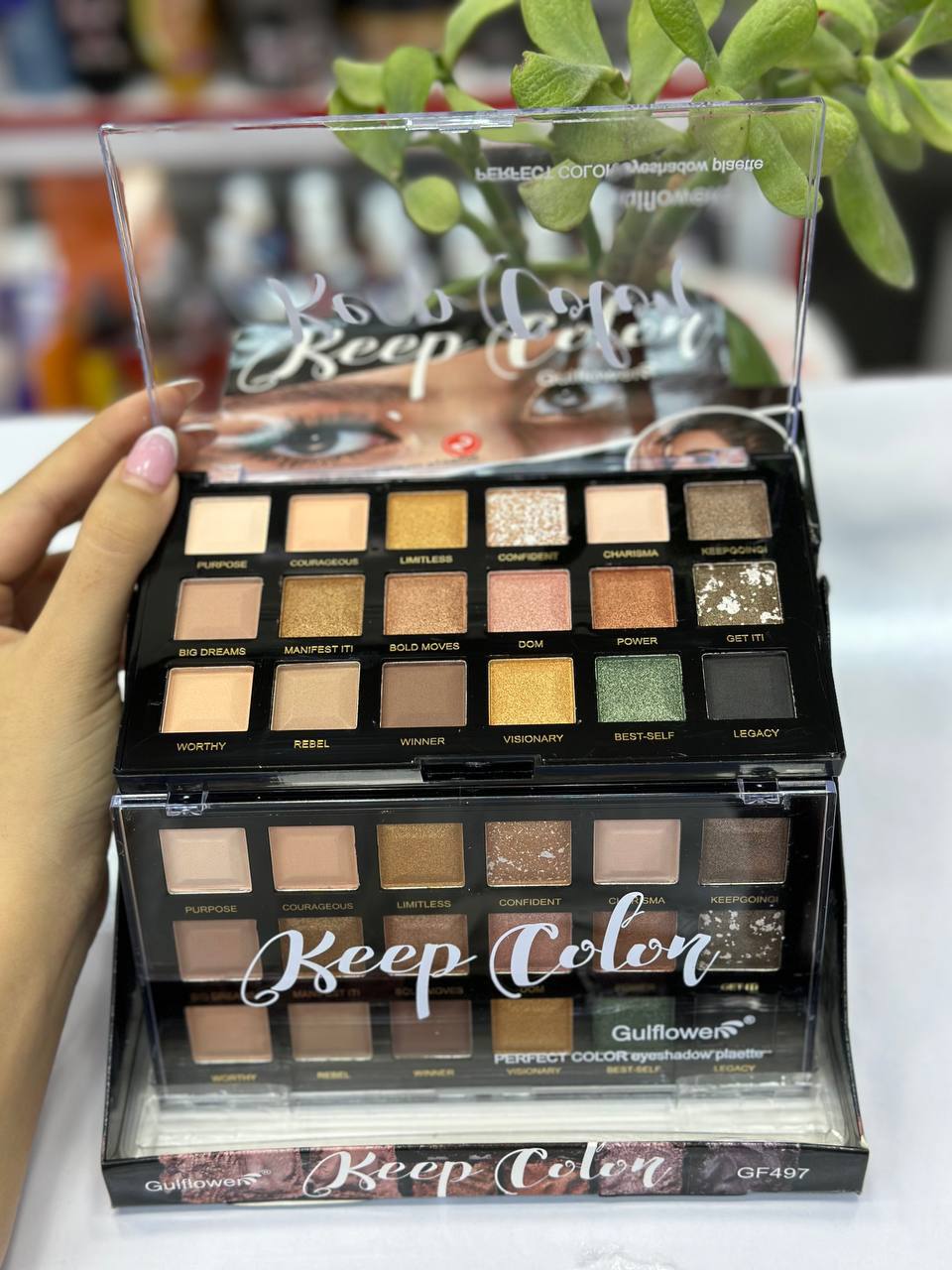 سایه 18 رنگ برند گل فلاور کد497