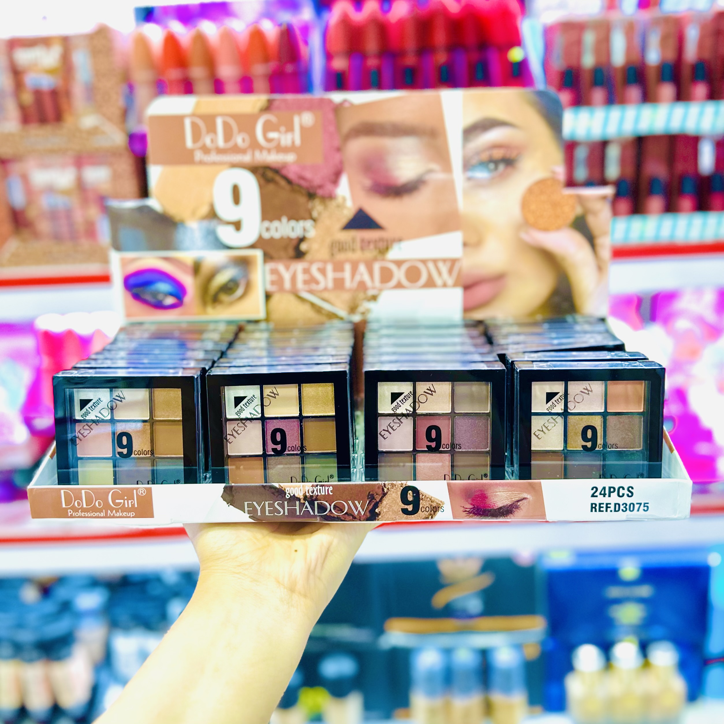 سایه9 رنگ دودوگرل(عمده)کد 3075