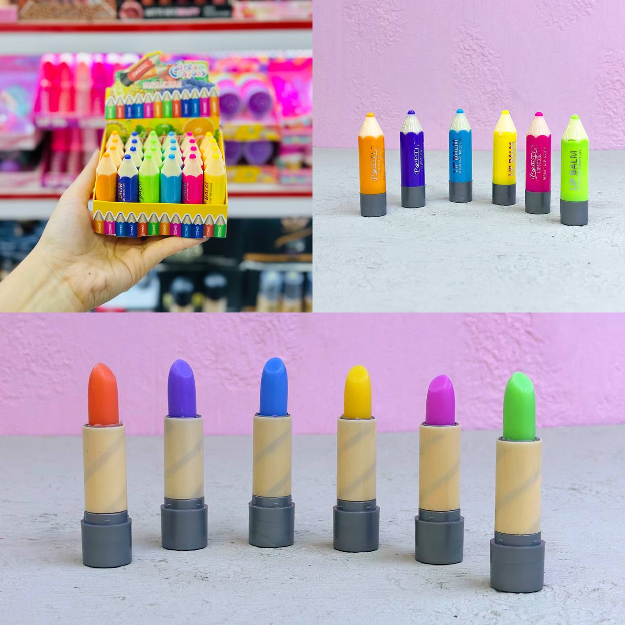 بالم لب مدادی میوه ای(عمده)