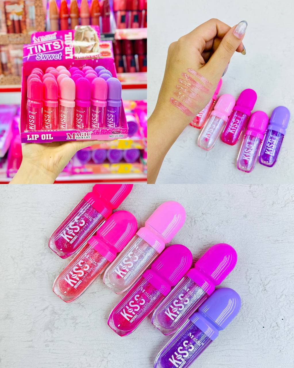 شاین لب حرارتی مجیک کد390(عمده) کپی